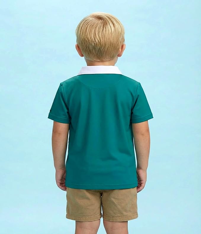 Tipsy Elves Kids and Toddlers Golf Shirts - Athletic Comfort Fit with Quick Dry Material