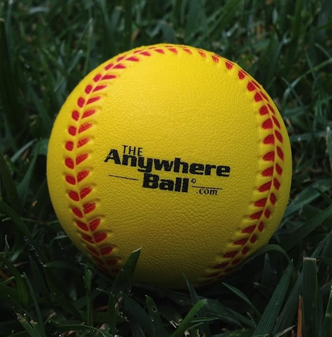 The Anywhere Ball Baseball & Softball Foam Training Ball (6 Pack Bundle)
