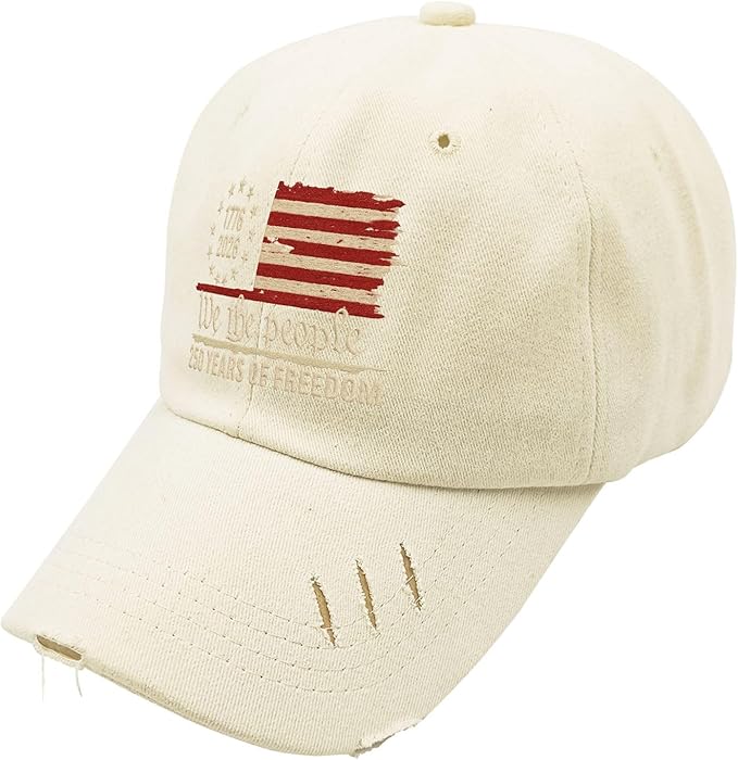U.S. 250th Anniversary 250 Years Freedoms 1776-2026 Baseball Hats Funny