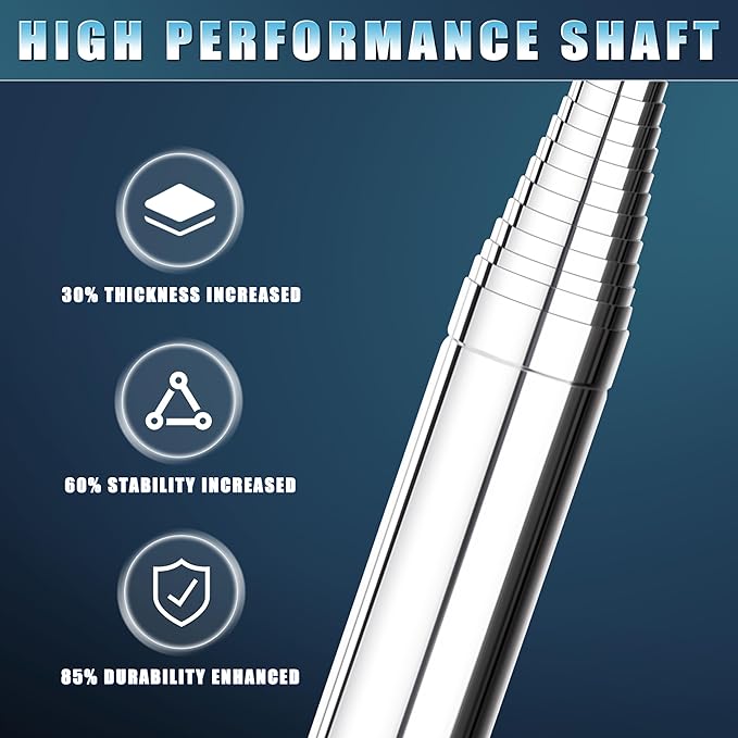 CHAMPKEY Pressure Golf Ball Retriever Performance Version - Thicken Stainless Steel Shaft with Rubber Grip Golf Retriever - Available in 9Ft / 12Ft / 14.5Ft / 16.3Ft