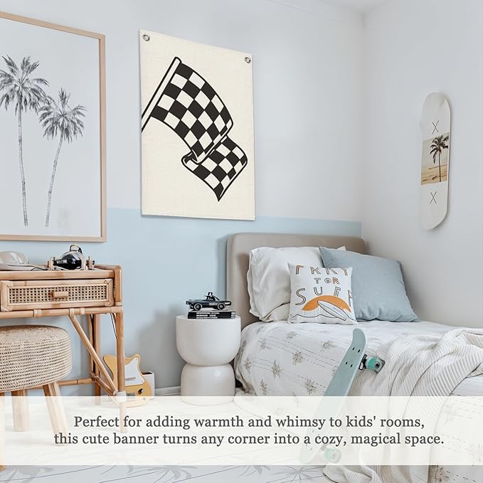 Toddler Boys Room Decor, Race Car Playroom Wall Decor - Image 4