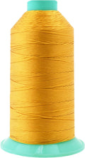 Mandala Crafts Bonded Nylon Thread Gold Heavy Duty Sewing Threads by MandalaCrafts