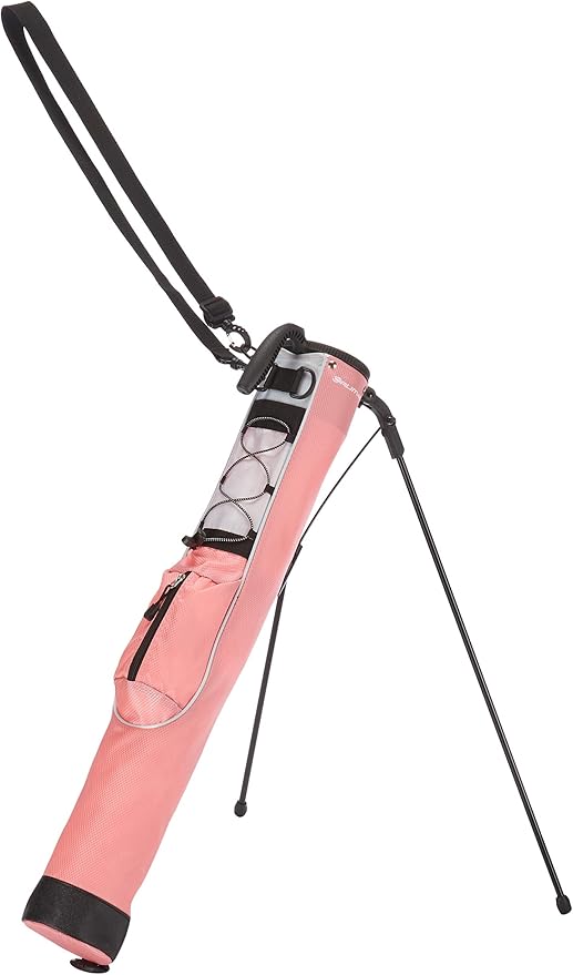 Orlimar Pitch ’n Putt Lightweight Sunday Golf Bag with Stand, Ultra-Light Carry Design, Two-Way Divider Top, Shoulder Strap, Compact Carry Golf Bag for Men & Women