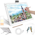 Rechargeable A3 Diamond Art Light Board, Light Pad by Zocelight