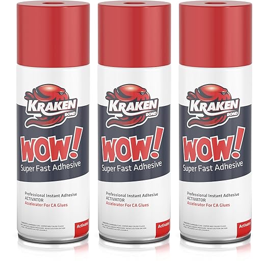 KRAKEN BOND Wow! Spray Adhesive Activator by KRAKENBOND