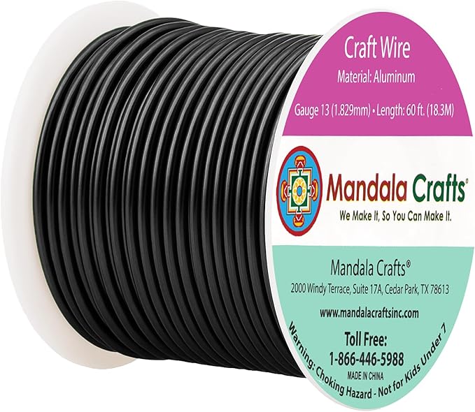 Mandala Crafts 13 Gauge Anodized Aluminum Craft Wire - Image 2