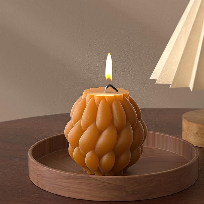 3 Pack Spiral Ball Cylinder Soap & Candle Mold - Image 6