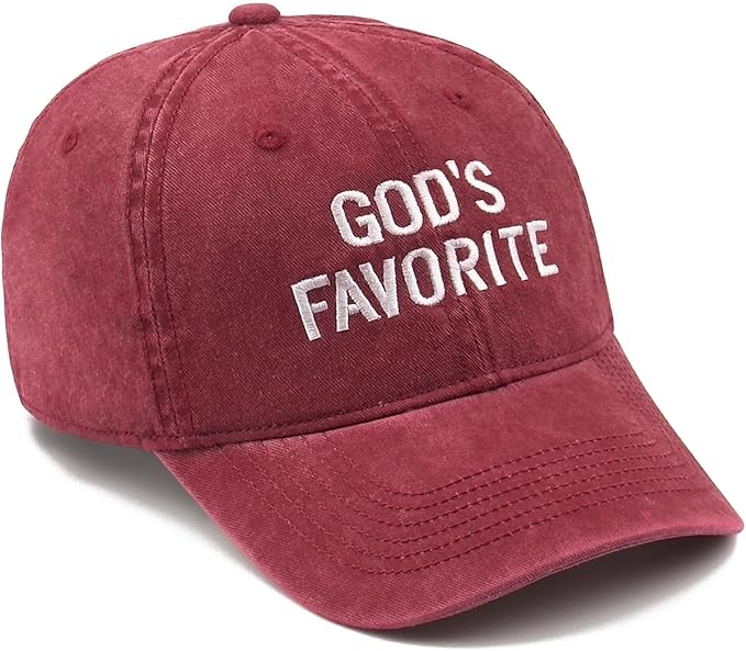 Faith Christian Patriotic Embroidered Baseball Cap, Vintage Cotton Dad Hat for Men Women, Birthday