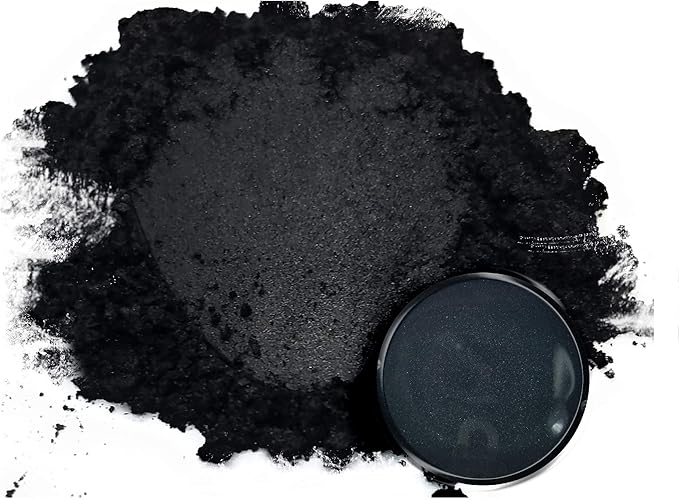 Eye Candy Pigments Premium Black Mica Powder - Image 6