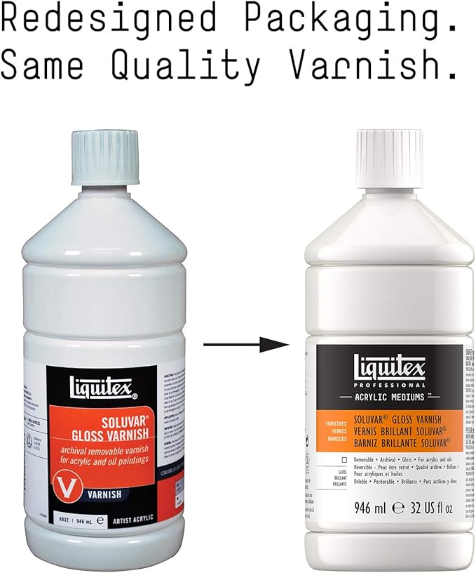 Liquitex Professional Soluvar Gloss Varnish - Image 2