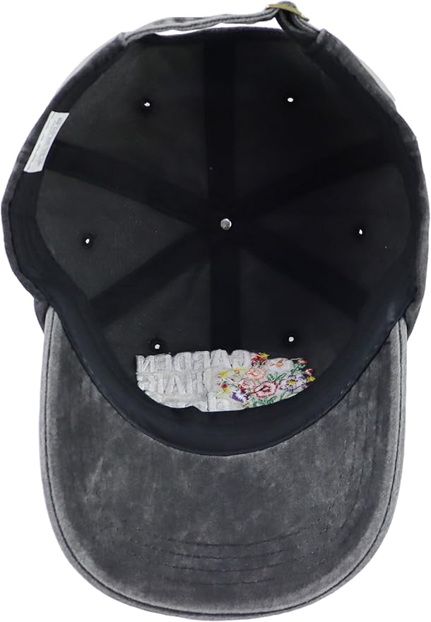 Garden Hair Don't Care Hat for Women, Adjustable Cotton Gardener Gifts Baseball Cap