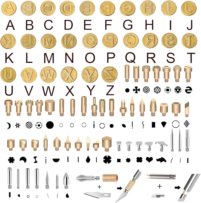 BEZALEL 112Pcs Wood Burning Tips - Image 2