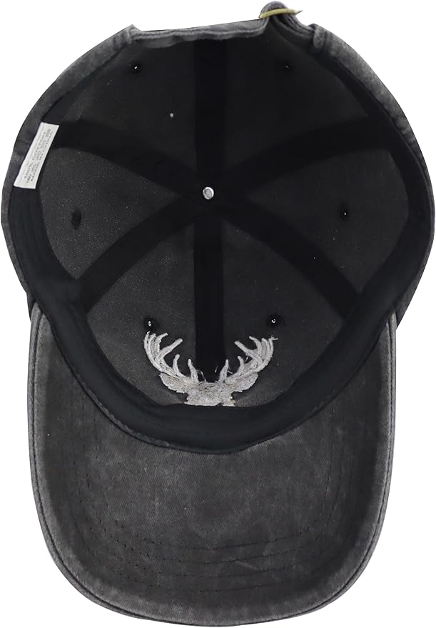 Unisex Adjustable Animal Hat for Men Women, Classic Cotton Wild Animals Embroidered Baseball Cap
