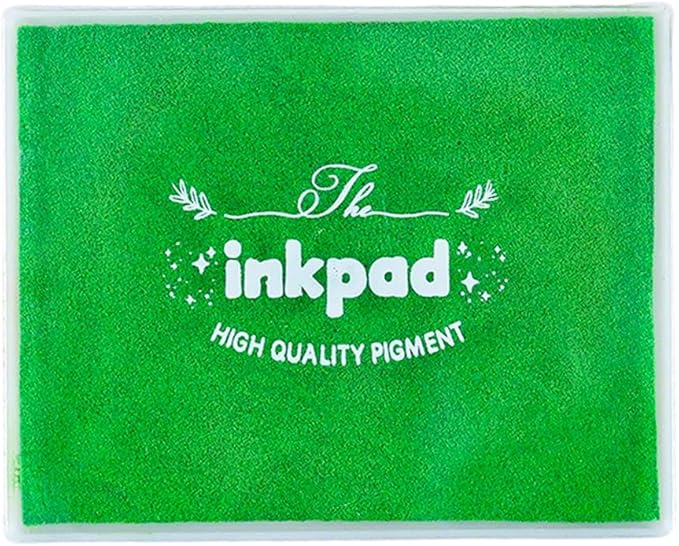 GTLZLZ Large Ink Pad for Rubber Stamps, Fingerprint Ink Pad for Paper, by GTLZLZ
