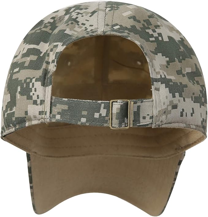 IIN American Flag Baseball Cap for Men Women Low Profile USA Army Tactical Operator Military Plain Dad Hat