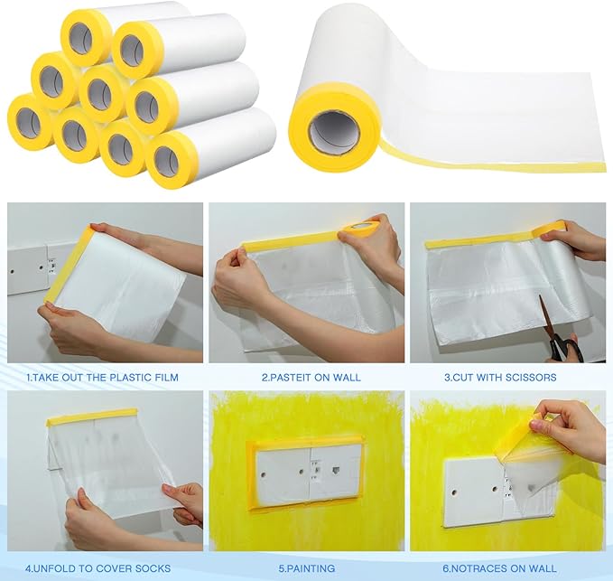 Seajan 18 Roll Painters Plastic - Image 6