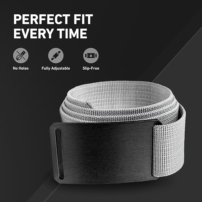 GRIP6 Classic Belt - 1.5-Inch Adjustable Nylon Belts - Versatile Lifestyle and Tactical Belt for Men and Women