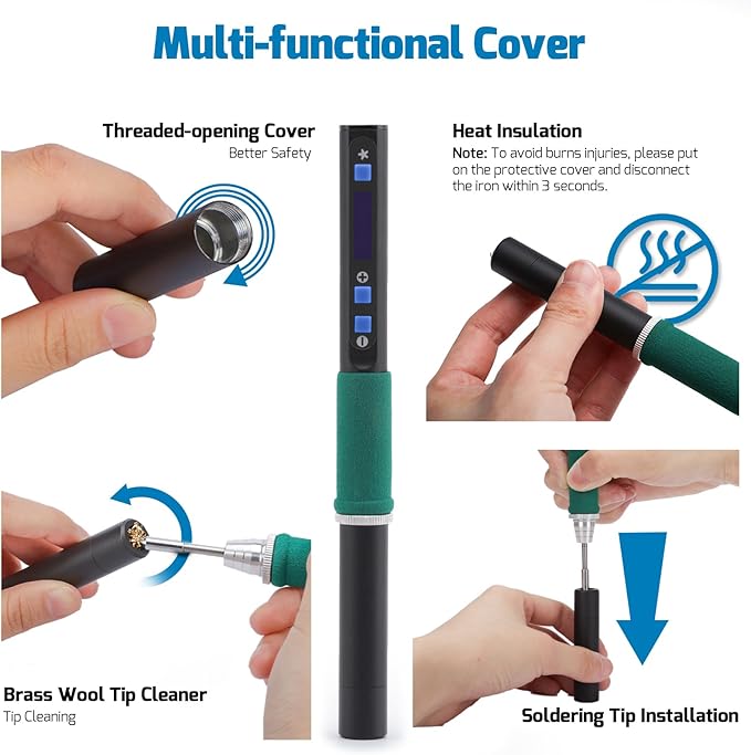 WEP 928D-IV Soldering Iron Kit - Image 3