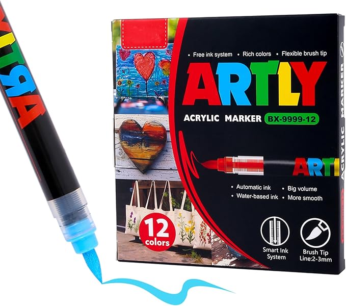 Acrylic Paint Markers, Acrylic Paint Pens, Fabric Markers by Unknown