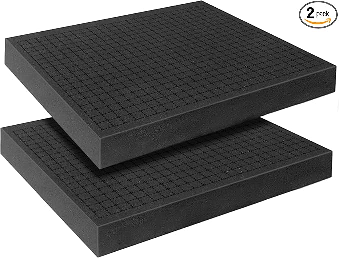 Pick and Pluck Foam Sheets, Tool Box, Storage Drawer by YIENFBEV