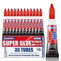 3 Gram Single Use Super Glue Liquid, Super Fast, Thin & Strong Adhesive by ALECPEA