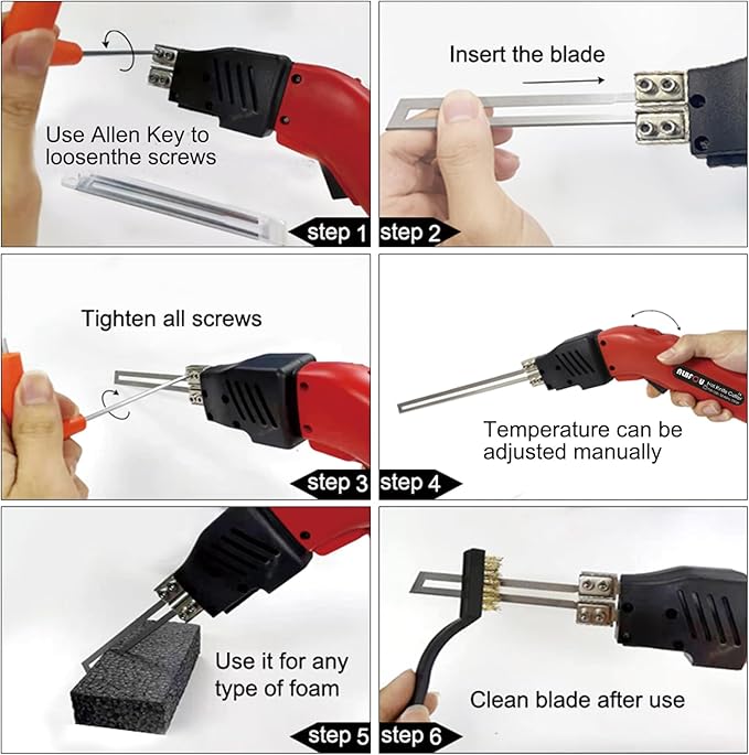 Foam Cutter Electric Hot Knife Styrofoam Cutter Foam Cutting Tool Hot Knife - Image 8