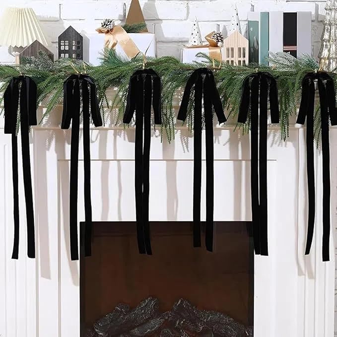 15 Yards Velvet Ribbon 1-1/2 Inch Single Face Black Velvet Ribbon Spool Prefect - Image 3