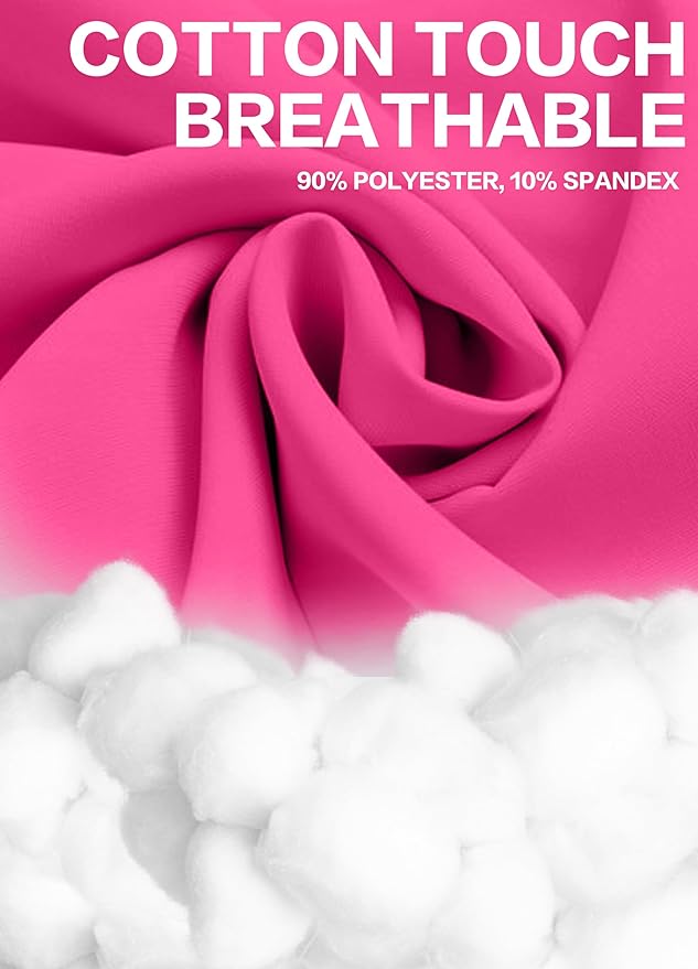 Hiverlay Golf Dresses for Women with Shorts and Pockets, V-Neck Short Sleeve Tennis Dress, Workout Athletic Dresses