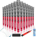 CHAMPKEY Golf Grips 13 Pack | Come with Solvent,15 Tapes,Vise Clamp and Hook Blade | All Weather Control and High Feedback Golf Club Grips