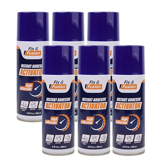 FIX & FUSION Activator Spray, Instant Cure Accelerator by FIXFUSION
