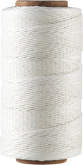Bonded 0.8mm Round Waxed Polyester Cord, 3-ply Wax Coated Thread, 197 Yards by Wearecommittedtohelpingpeoplecreatebeautifuluniqueandpersonalizedhandcraftedcreations