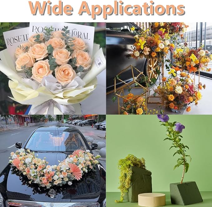 FLORABELS 8 PCS Wet Floral Foam Blocks - Image 8