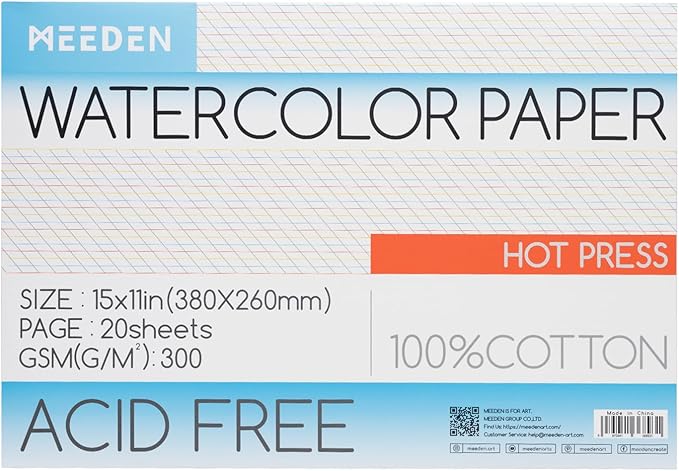 MEEDEN Watercolor Paper Block by MEEDEN