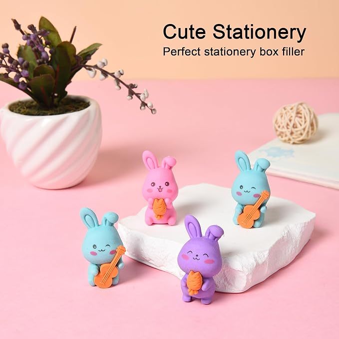 HILAZA 18Pcs Pencil Top Erasers - Image 3