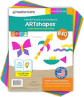 ARTshapes 840 pc Creative Paper Shapes Pack by FreshCutCrafts
