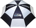 Team Golf NFL San Francisco 49ers Golf Umbrella 62" Golf Umbrella with Protective Sheath, Double Canopy Wind Protection Design, Auto Open Button