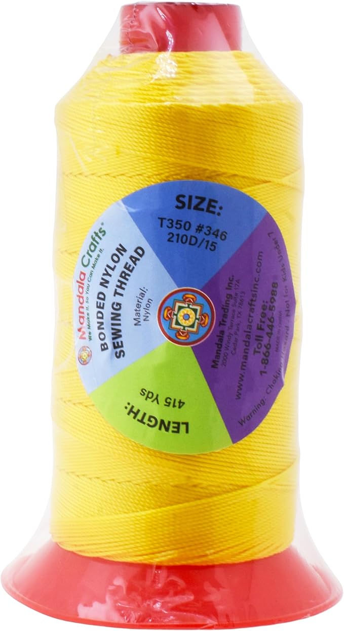 Mandala Crafts Tex 350 Bonded Nylon Thread - Image 3