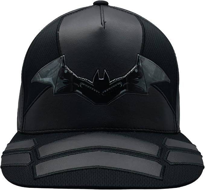 DC Comics The Batman Dad Hat, Adult Baseball Cap with Flat Brim, One Size