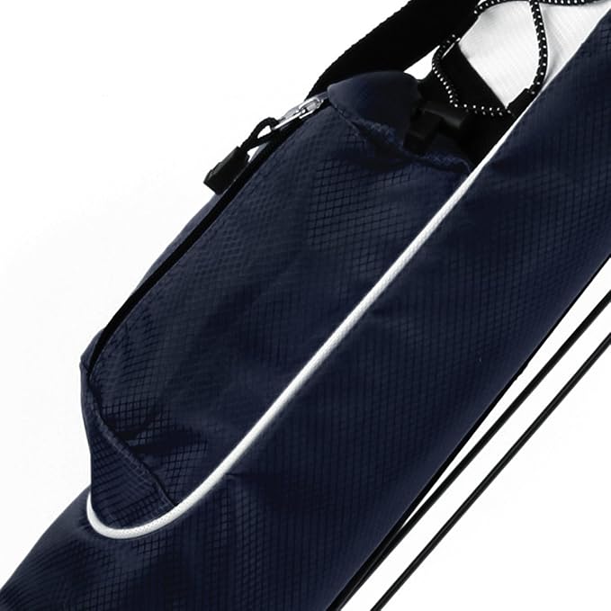 Orlimar Pitch ’n Putt Lightweight Sunday Golf Bag with Stand, Ultra-Light Carry Design, Two-Way Divider Top, Shoulder Strap, Compact Carry Golf Bag for Men & Women