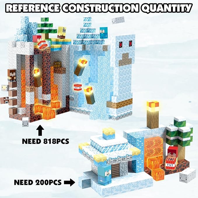 200PCS Magnetic Building Blocks, Magnetic Blocks Building STEM Construction Toys - Image 7