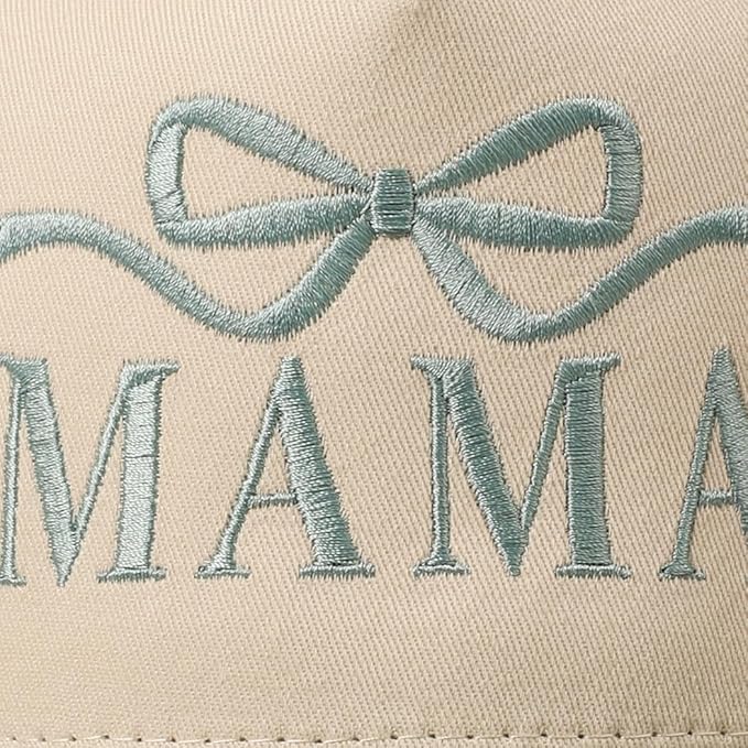 MIRMARU Two-Tone Vintage Canvas Trucker Hats for Men & Women, Adjustable Size Baseball Caps with Trendy Embroidered Design
