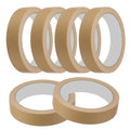 MECCANIXITY Masking Tape 0.8 Inch x 21 Yard Painter's Tape Brown Paint Tapes by MECCANIXITY