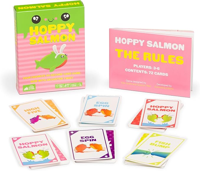 Exploding Kittens Hoppy Salmon 3-6 Players - Image 3