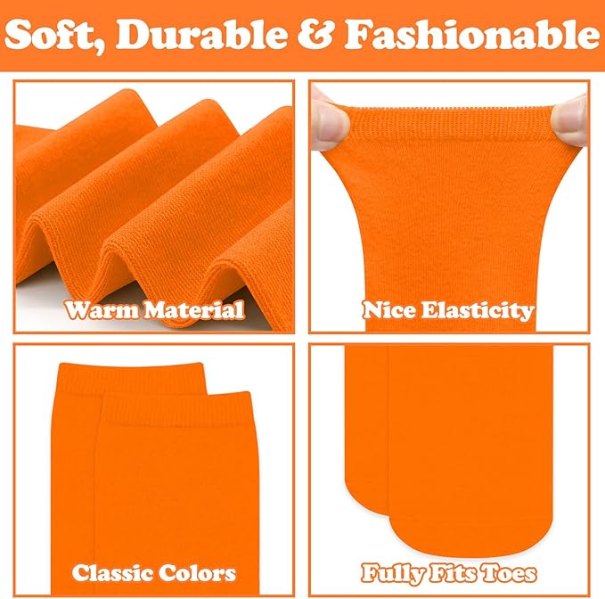 Sarfel Kids Soccer Socks Toddler Soccer Socks Girls Boys Soccer Socks Kids Tube Socks with Stripes Toddler Knee High Socks
