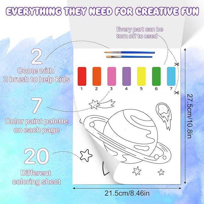 Paint with Water Coloring Books - Image 3
