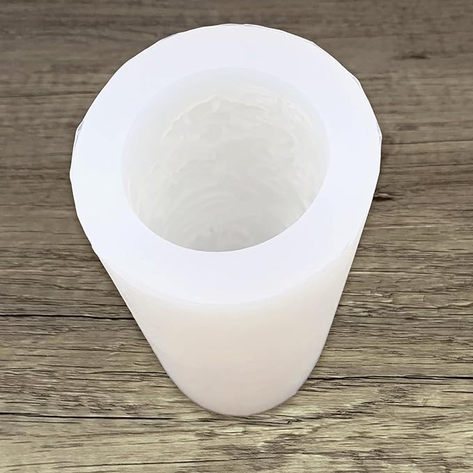 Grape Pillar Candle Molds Vintage Cylinder Thick Silicone Molds - Image 4
