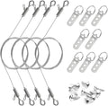 12PCS Picture Hanging Wire Kit for Mirrors, Light Lamp, Billboards, Basket by Unknown