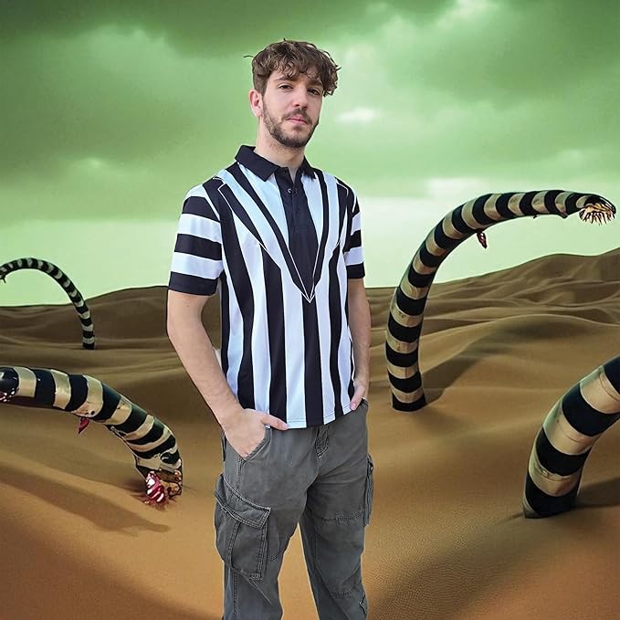 Funny Parody Golf Polo Shirt – Fun Movie Performance Quick Dry UPF Sun Protection Moisture Wicking Casual Wear Shocker Golf