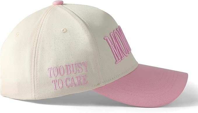 Mommin Hat Womens Trucker Hat for Wife Mothers Day Mom Gifts Vintage Two Tone Adjustable Embroidery Baseball Cap