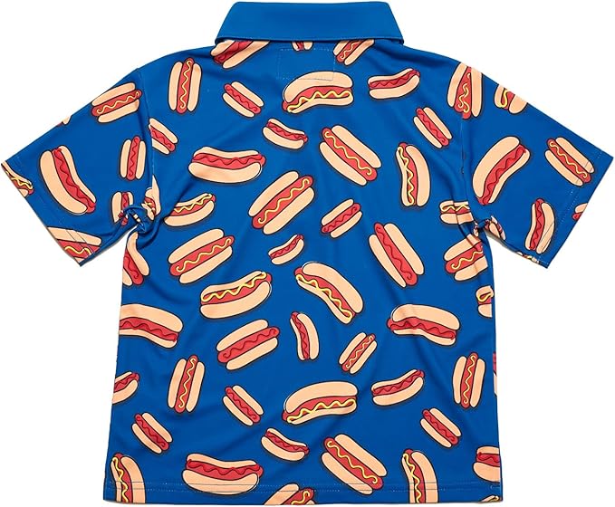 Tipsy Elves Kids and Toddlers Golf Shirts - Athletic Comfort Fit with Quick Dry Material